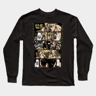 Wakatsuki Takeshi KENGAN - ASHURA - OMEGA Manga Anime Design V1 Long Sleeve T-Shirt